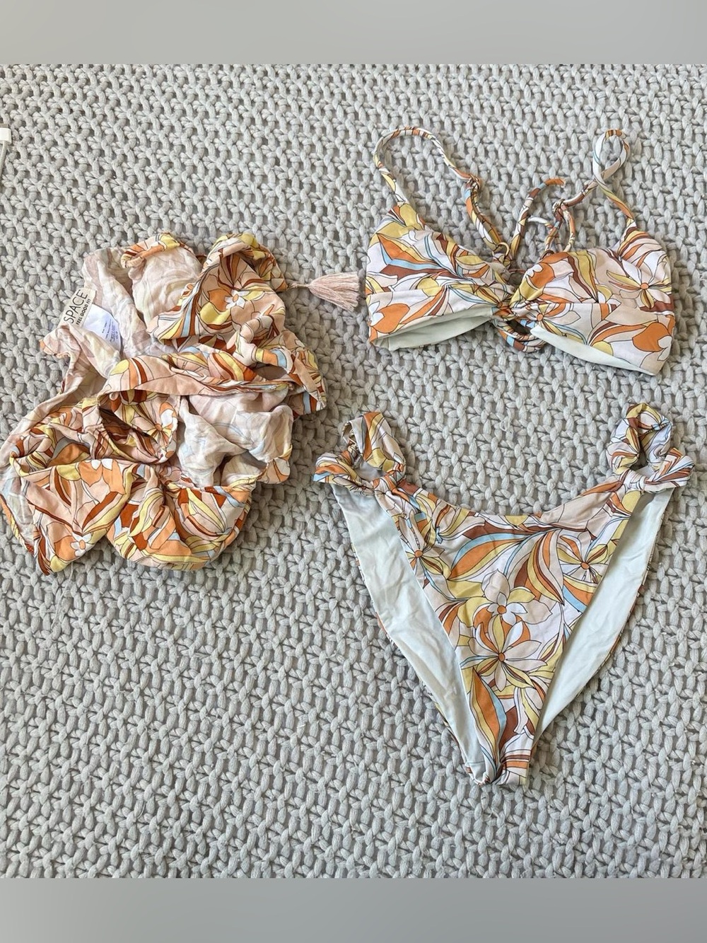 L Space Ringo & Jagger Bikini set with Sarong